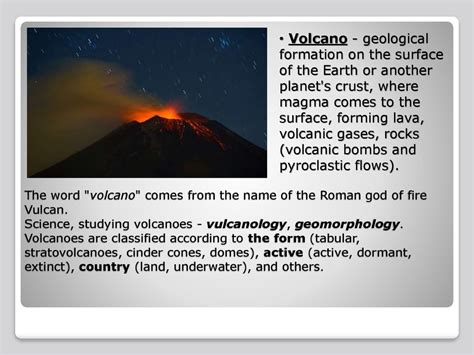 Our Topic Is Volcanoes Online Presentation