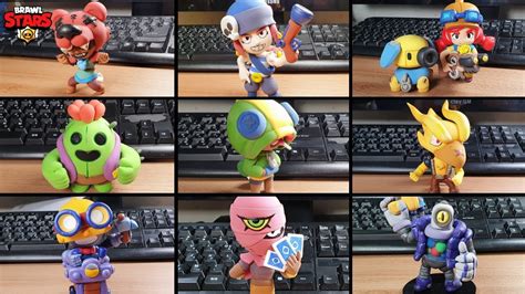 There are 8 brawl stars clay for sale on etsy, and they cost $28.50 on average. Brawl Stars clay Art - Leon.Spike.Crow,Tara,Rico / 브롤스타즈 ...