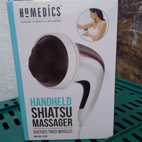 Homedics Handheld Shiatsu Massager Give Aching Muscles The Heave Ho Life And Soul Lifestyle