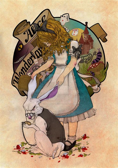 Bothering To The White Rabbit By Anabvazquez On Deviantart