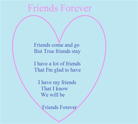 48 short friend poems ranked in order of popularity and relevancy. poems about friendship | Friends Forever (With images ...