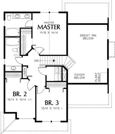 Stock home plans custom home designs builder house plan services. Traditional Style House Plan - 3 Beds 2.5 Baths 1500 Sq/Ft Plan #48-113 - Houseplans.com
