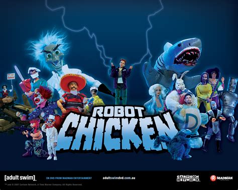 Anime Wallpapers Robot Chicken Madman Entertainment