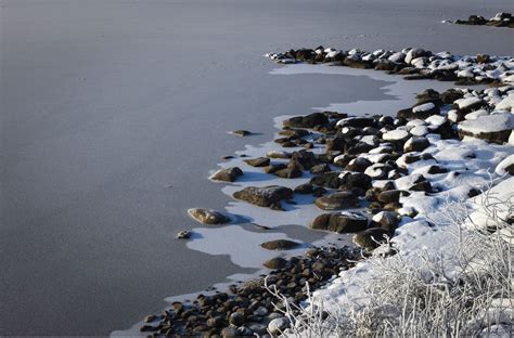 Frozen Lake In Finland Naturbilder Finnland Natur