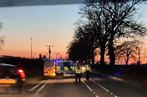 Police Race To Horror Three Car Crash In Fife As Road Closed Daily Record