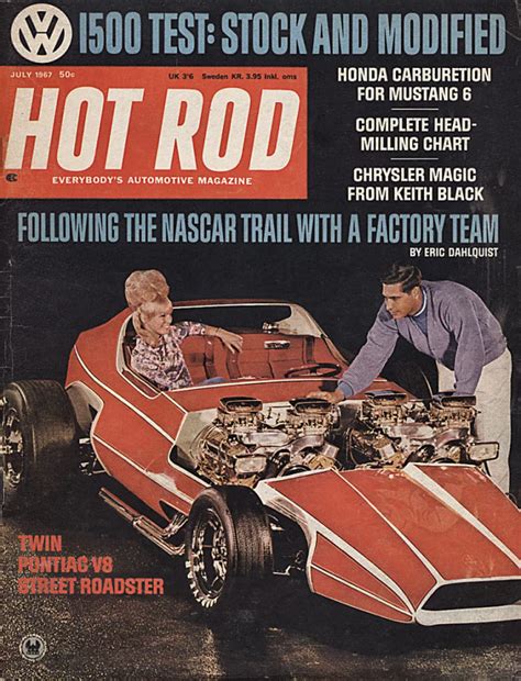 Hot Rod July 1967 At Wolfgangs