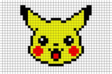 Le pixel art est une mode qui reprend une activité qu'on pratiqué de nombreux écoliers pour passer le temps : pokemon facile | Pixel art pokemon