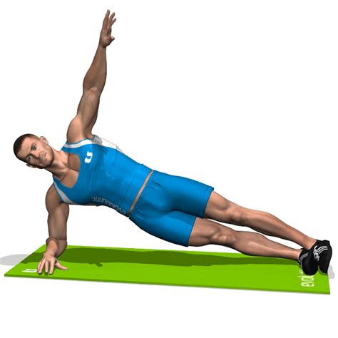 Pencil in your planks toward the end of your workout, she says. EvolutionFit - SIDE PLANK