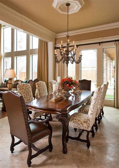 Glorious and luxury western dining room design 1. 55 Celebrated and Luxury Western Dining Room Design ...