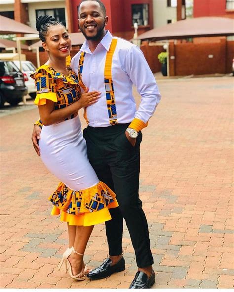 Beautiful Couples Ankara Styles Traditional African Clothing Couples