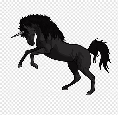 The Black Unicorn Scalable Graphics Unicorn Kuda Makhluk Legendaris