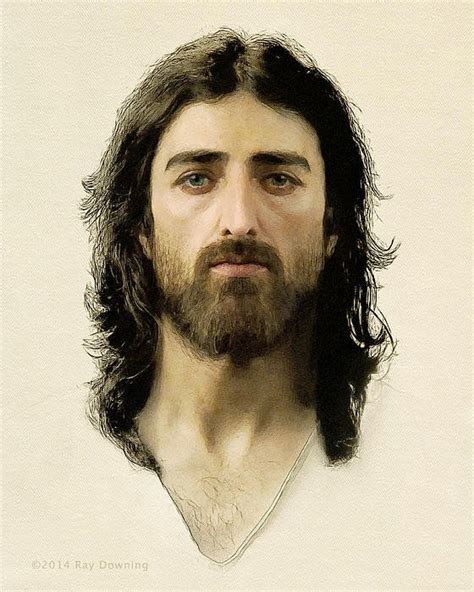 The True Face Of Jesus Christ Painting Visual Motley