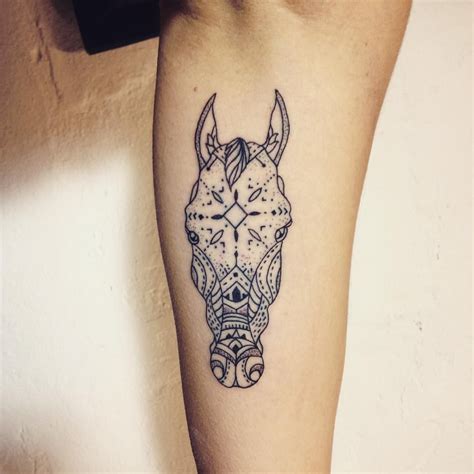 Beautiful Horse Tattoo By Dabytztattoo Horse Tattoo