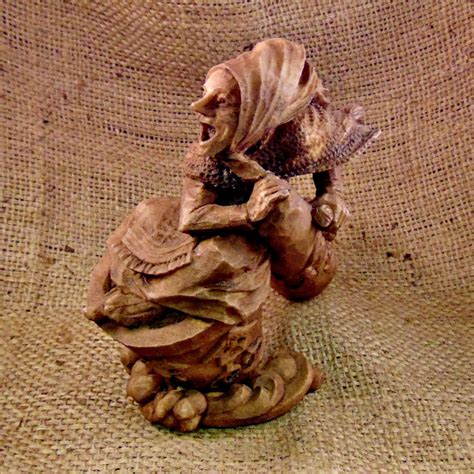 Baba Yaga Statue The Covens Cottage