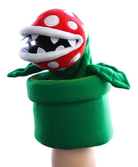 Super Mario Piranha Plant Puppet By Uncute Barnes Noble