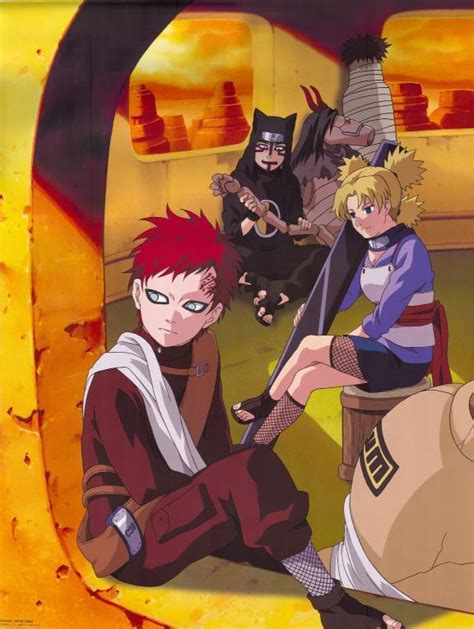 Kankuro Temari Gaara Sand Team Photo Fanpop