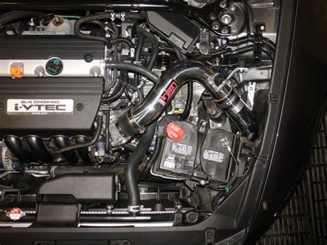 Injen Cold Air Intake Honda Accord 24l 08 12 Polished Black