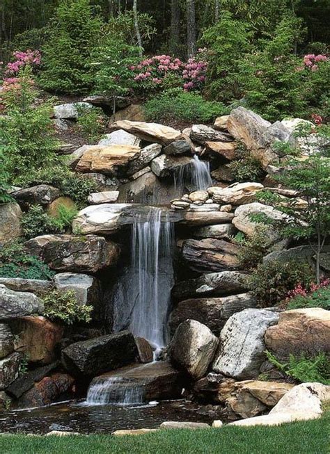 35+ Amazing How to Make Waterfall for Your Home Garden Designs #