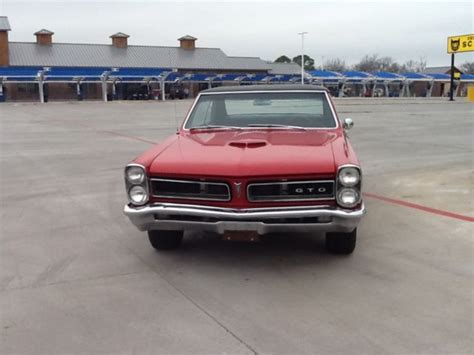 1965 Pontiac Gto With Phs Docs Factory 4 Speed New Paint Classic