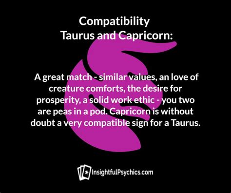 Both personalities are conventionalists who hold fast to custom, routine, and traditions. Taurus Compatibility | Capricorn and taurus, Taurus ...