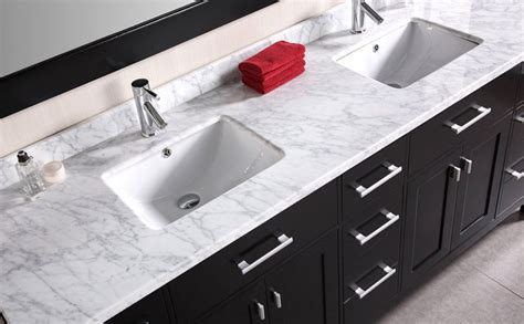 Uvlhlzv352284sb84 out of stock eta 7/1/2021 84 inch double sink bathroom vanity in rustic barnwood $3,326.00 $2,559.00 sku: Different Types of Bathroom Vanity Tops