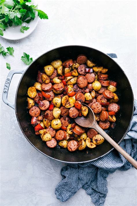 Sausage And Potatoes Skillet Resipes My Familly