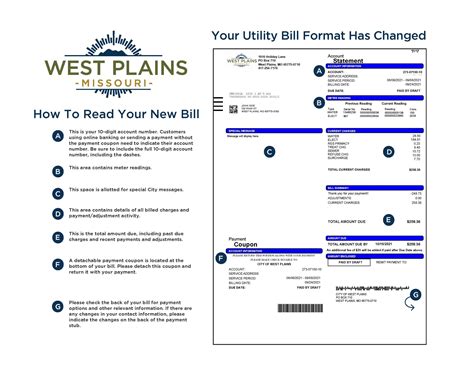 City of West Plains to Introduce New-Look Utility Bills | Ozark Radio News