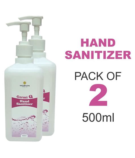 Morvin India Germi Q Hand Sanitizer Ml Pack Of Buy Morvin India Germi Q Hand Sanitizer