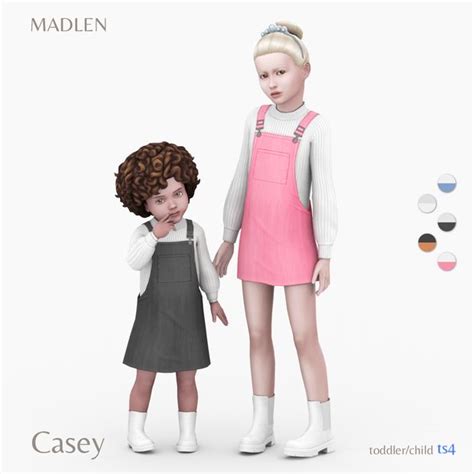 Casey Outfit Madlen On Patreon Sims 4 Toddler Clothes Sims 4 Cc Kids
