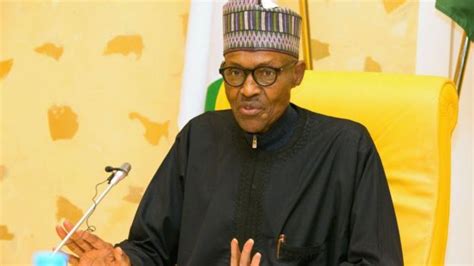 Trump And Nigerian President Buhari Deflect Awkward Question Bbc News