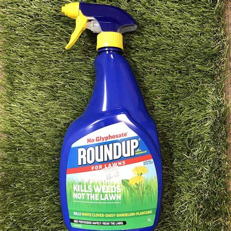 Check spelling or type a new query. Roundup kills weeds not lawn - 1ltr - Eden Park Garden Centre