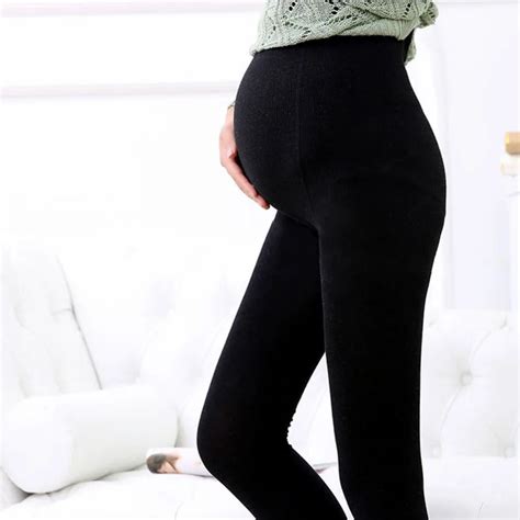 Buy Black Nude 120d Women Pregnant Maternity Tights Hosiery Solid Stockings