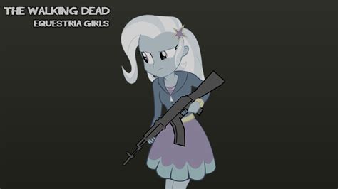 The Walking Dead Equestria Girls Trixie By Ngrycritic On Deviantart