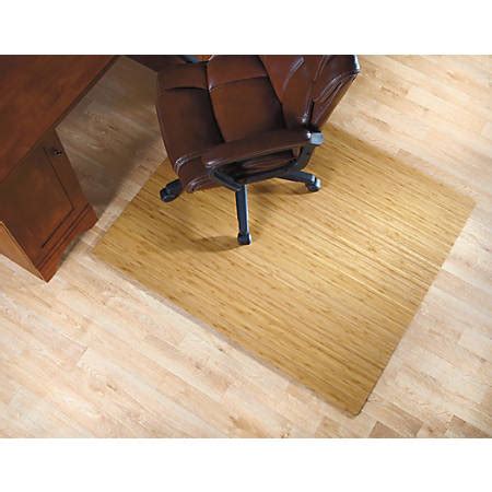 Using small nails, carefully nail the molding into place to secure, and wait for adhesive to dry. Realspace Bamboo Roll Up Chair Mat 48 x 52 Natural ...