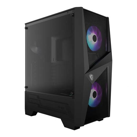 Buy Msi Mag Forge 100r Rgb Tempered Glass Case Msi Forge 100r Pc