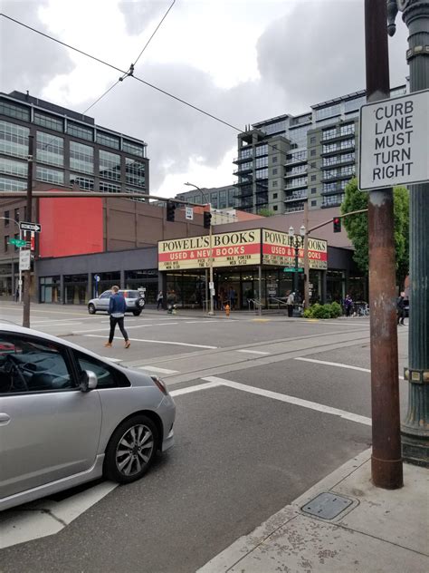 Weekend trip to Portland. Visited world's largest independent bookstore