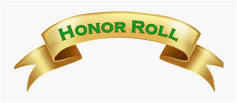 Honor Roll Clip Art Honor Roll Png Free Transparent