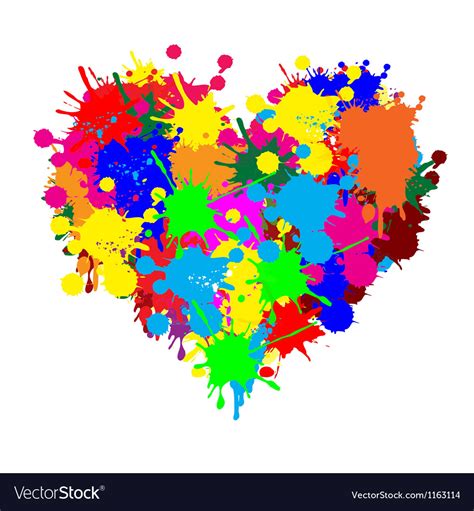 10 Selected Paint Splatter Heart You Can Get It Free Artxpaint Wallpaper