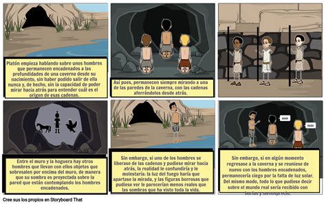 El Mito De La Caverna Storyboard By A Ec