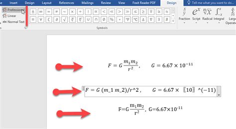 How To Type And Use Mathematical Equations In Word 2016 Wikigain