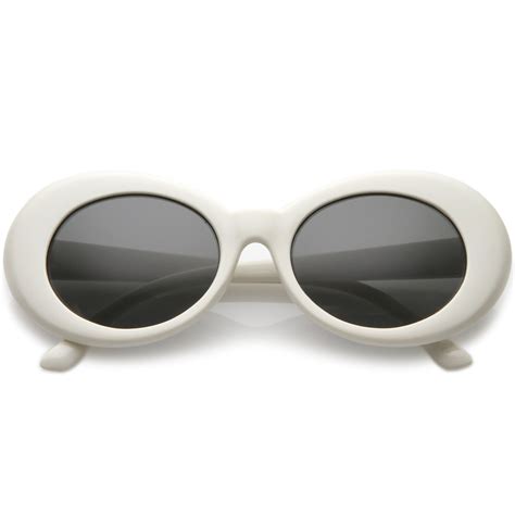 retro 1990 s fashion oval clout goggle sunglasses 51mm c381 oval sunglasses glasses fashion