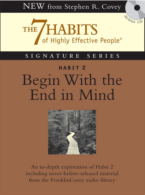 Habit 2 Begin With The End In Mind Audiobook By Stephen R Covey Official Publisher Page