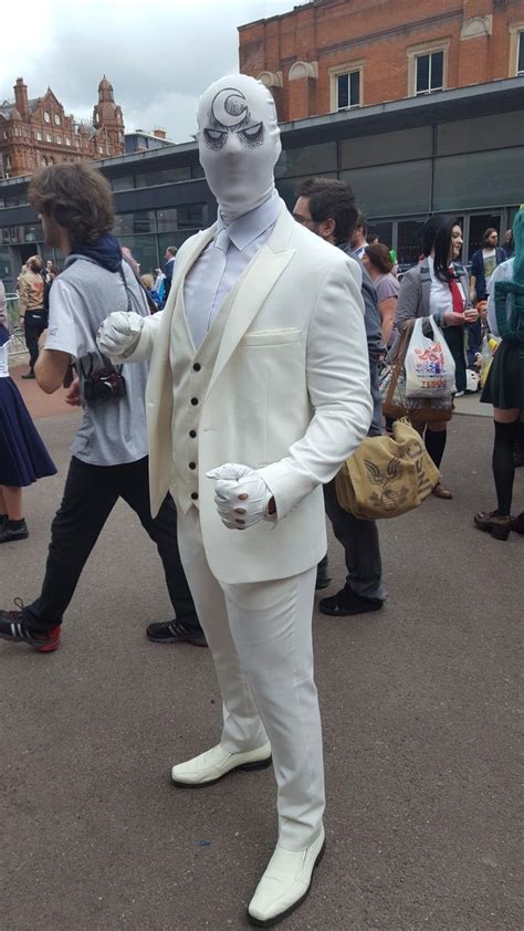 Mr Knight Cosplay Mcm Manchester Comic Con 2017 Moon Knight Costume