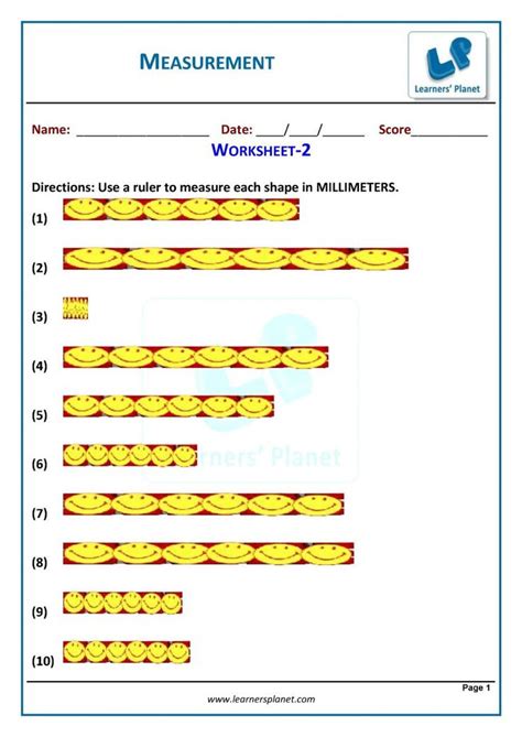 Measurement Worksheets Grade 3 in 2020 | Measurement worksheets