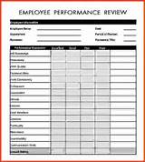 Employee Review Letter Template Photos