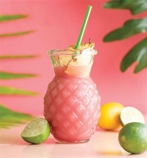 Cocktail Recipe The Pink Pineapple
