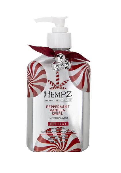 Hempz Peppermint Vanilla Swirl Herbal Hand Wash Saloncentric