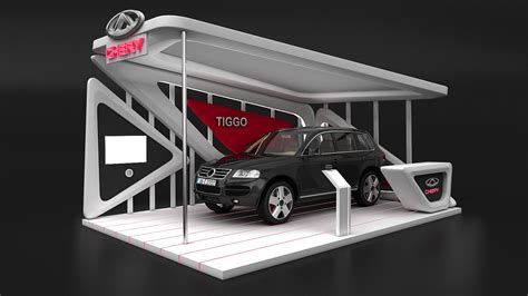 Chery Car Display Booth On Behance