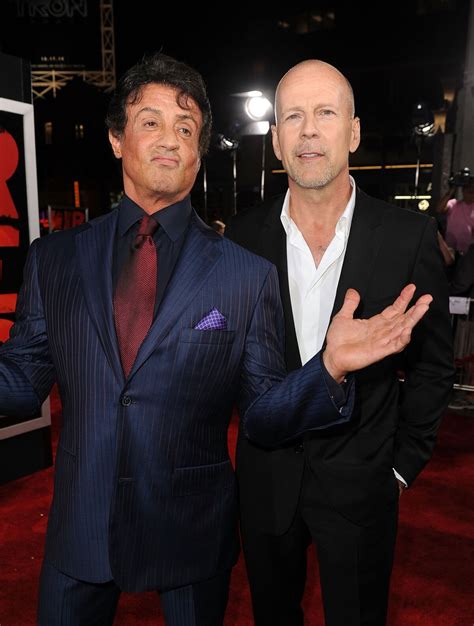 Sylvester Stallone So Sad About Bruce Willis Aphasia Los Angeles Times