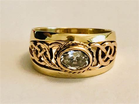 Royal Welsh Gold Clogau Gold Ring Fabulous 9ct Yellow And Rose Gold